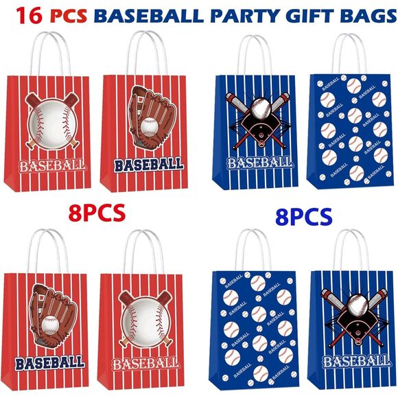 Lammuda Small Gift Bags Set, 24Pcs Bulk Kids Party Favor Paper Bag with Handle - Picture 3 of 5